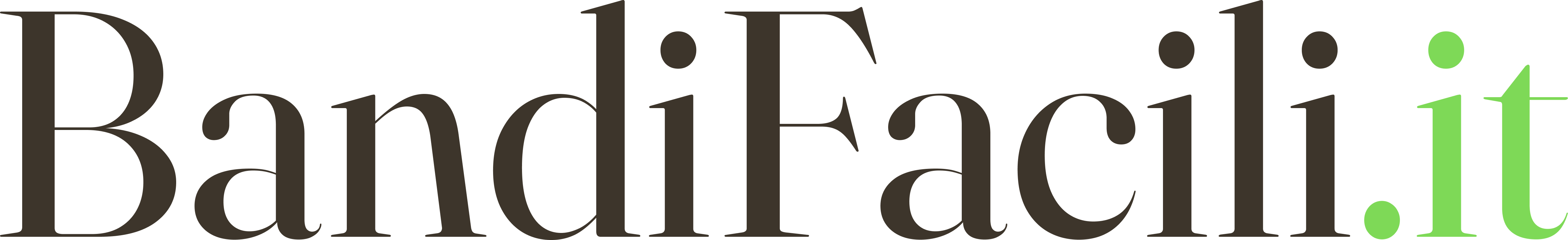 Wordmark di BandiFacili.it